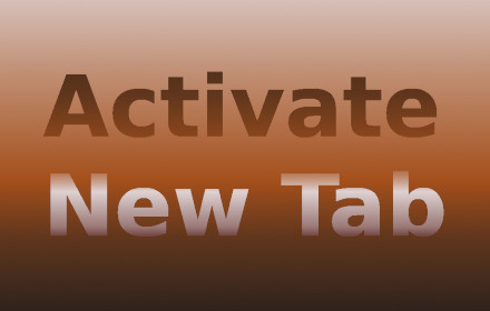Activate New Tab small promo image