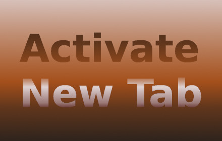 Activate New Tab Preview image 0