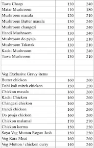 Singh's Food Junction menu 1