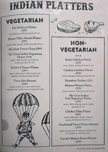 Cantino menu 