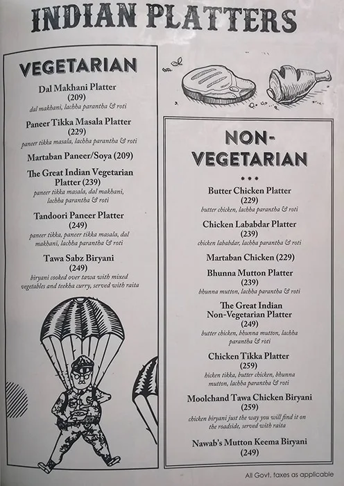 Cantino menu 