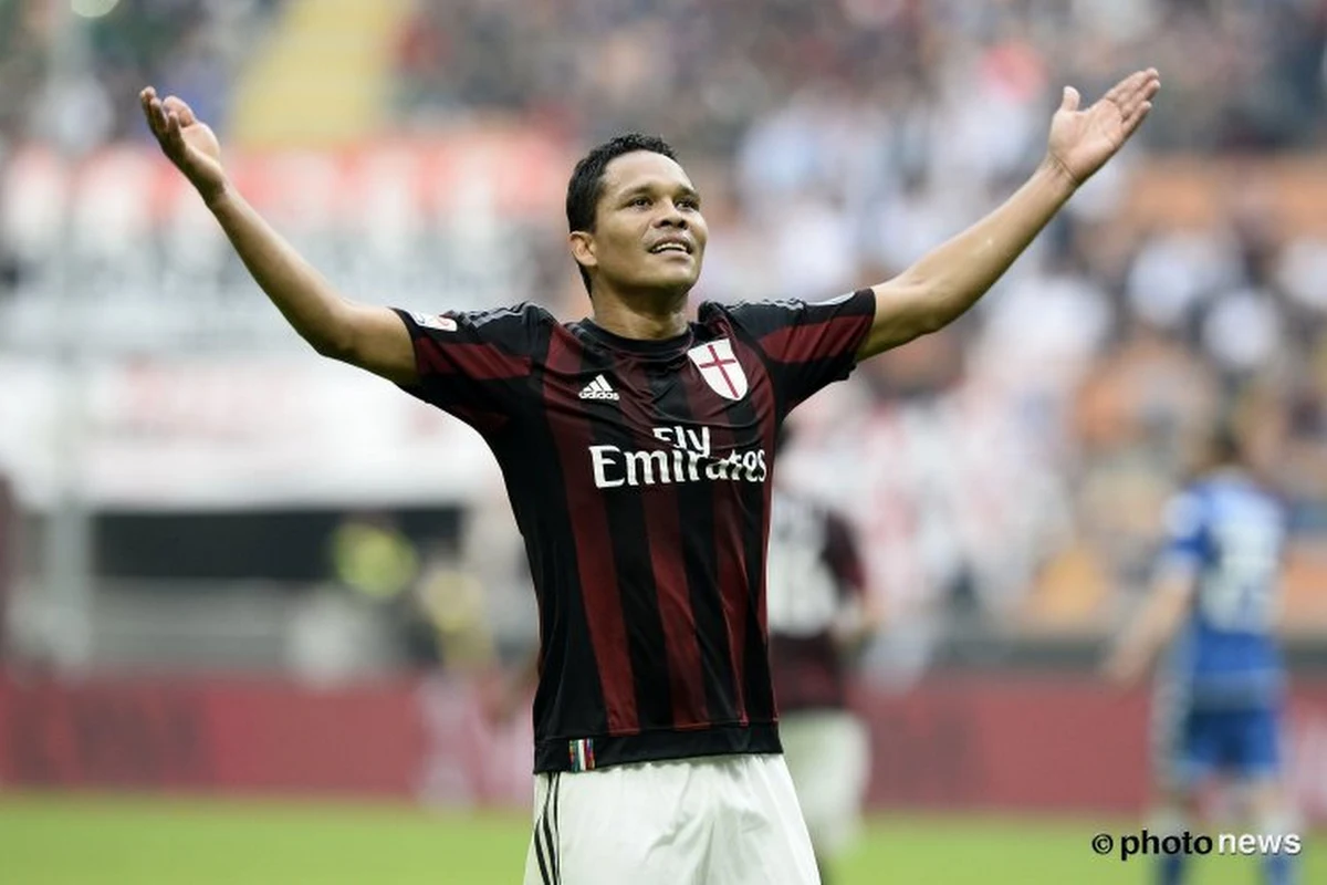 Carlos Bacca 'on a roll' bij AC Milan