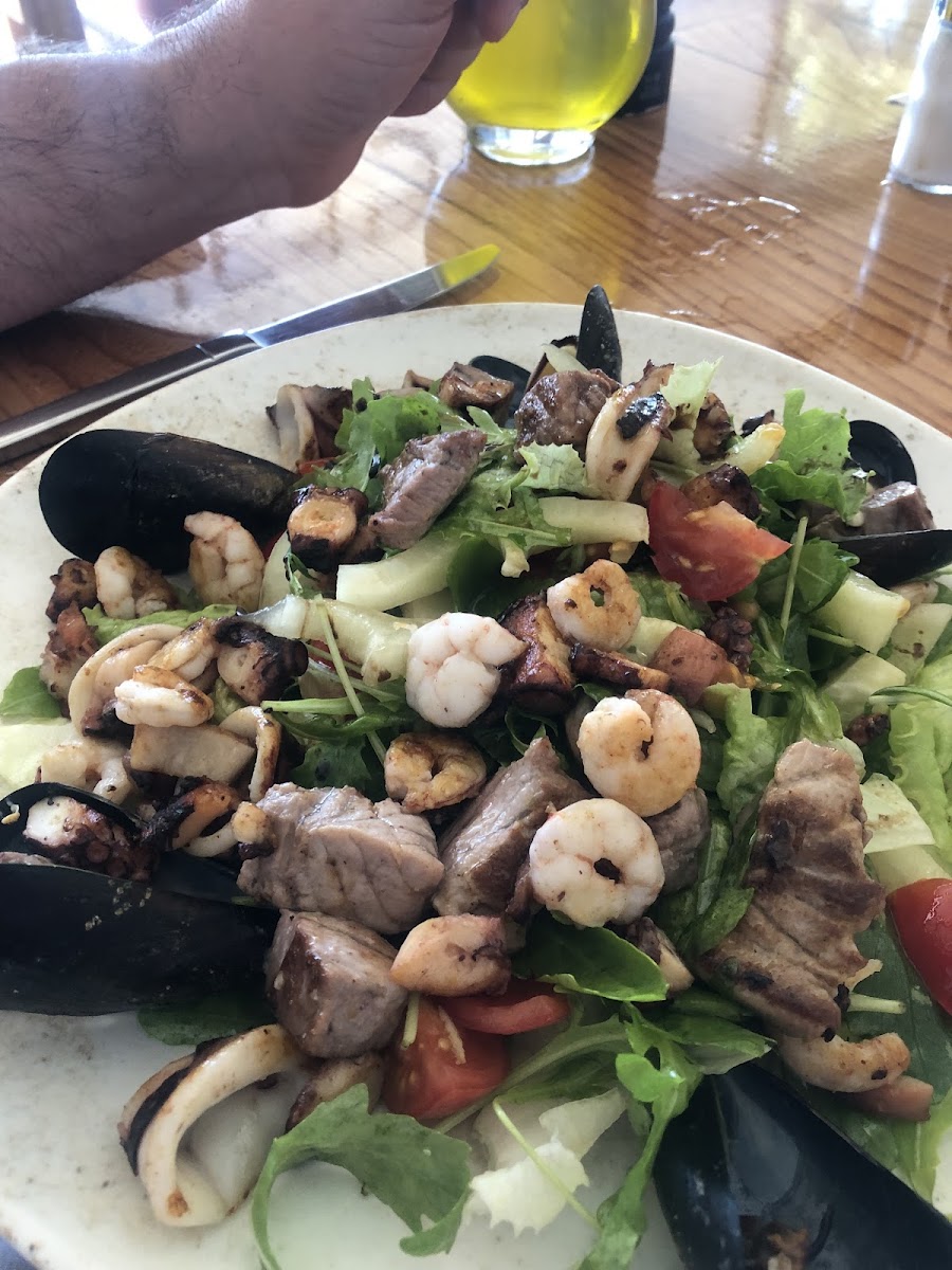 Seafood salad