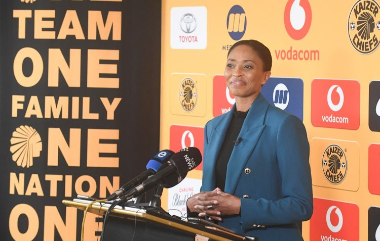 Kaizer Chiefs marketing an commercial director Jessica Motaung.