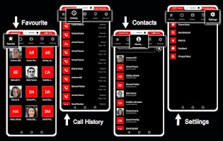 Metro Phone Dialer & Contacts Screenshot