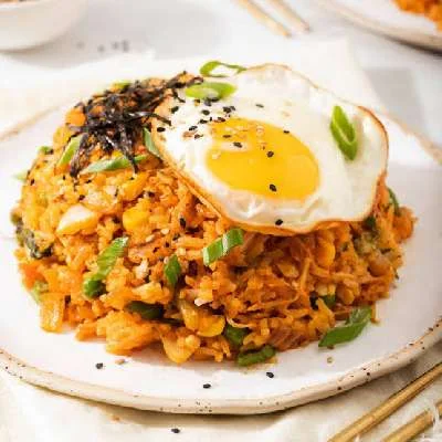 Korean Kimchi Sticky Fried Rice Prawn(SW)