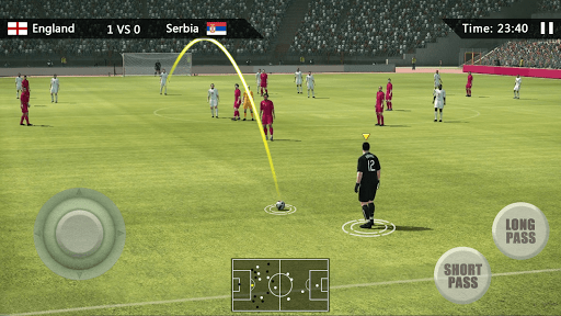 Real Soccer League Simulation Game