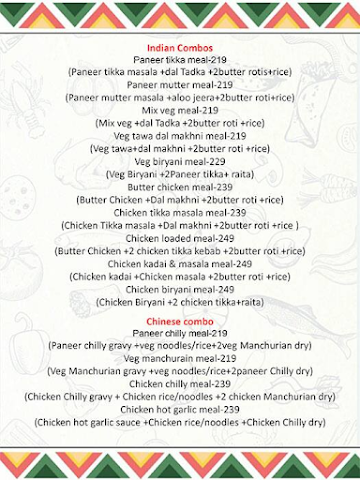 Punjabi Foods menu 