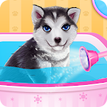 Cover Image of Descargar Salón de spa para cachorros Husky  APK