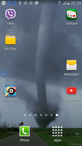 Tornado Animated Wallpaper