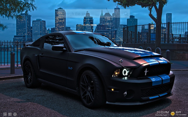 Mustang Car HD Temas NewTab