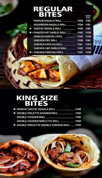 Rolls Mania menu 