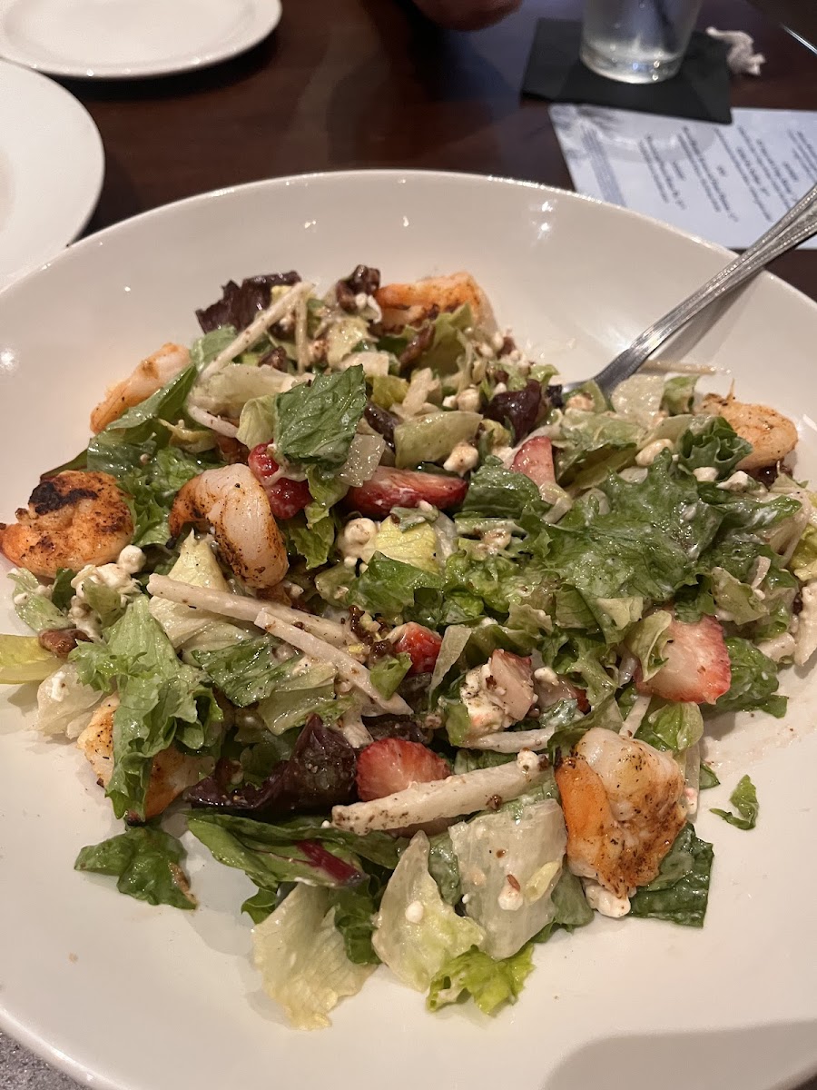 Strawberry and Shrimp Salad