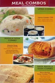 Sagar Ratna menu 2