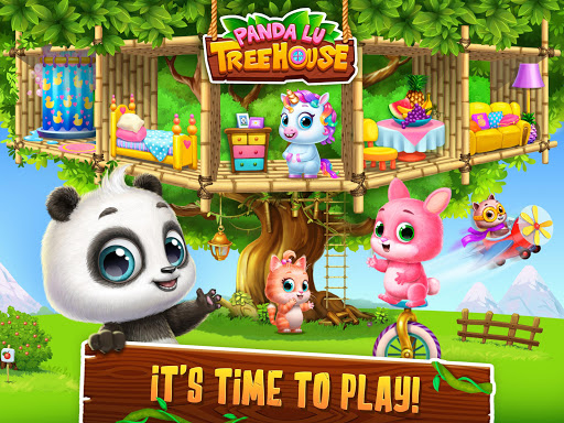 Panda Lu Treehouse - Build & Play with Tiny Pets  screenshots 11