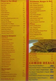 Cafe Bollywood menu 2