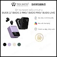 Ốp Kiểu Z Flip 4 Cho Tai Nghe Samsung Galaxy Buds 2 Pro / Buds 2 / Buds Pro / Buds Live - Techwatchvn