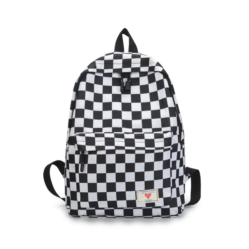 Sac à dos étudiant style collège pour lycée, personnalité sub-street, idéal pour cours, livres et un look urbain branché.