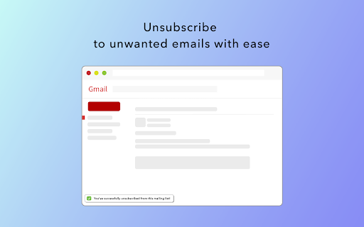 Gmail Unsubscribe