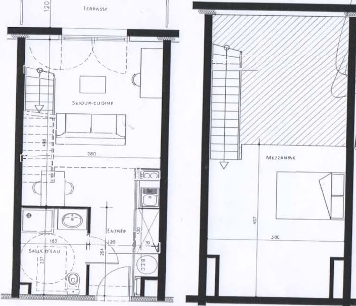 Vente appartement 2 pièces 43 m² à Pornic (44210), 107 000 €