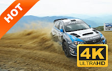 Rally Car New Tab Page HD Car Top Theme small promo image