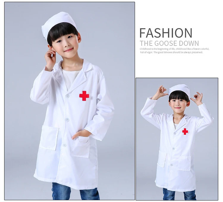 Title 3, Kinderarts-verpleegster-uniform rollenspel mini...