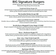 Big Burger 247 menu 1