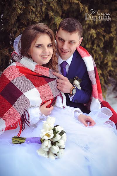 Wedding photographer Marina Doronina (doronina). Photo of 14 March 2016