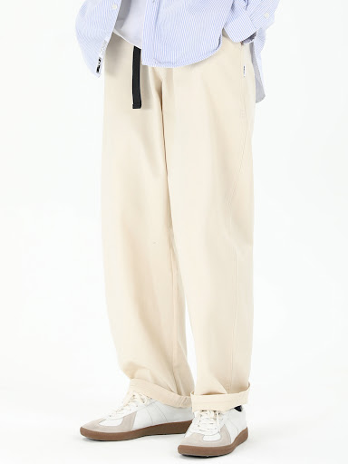 Title 1, Mens Straight Leg Pants with Built-in Belt, Si...