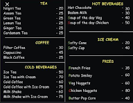 Narayan Tea Center menu 1