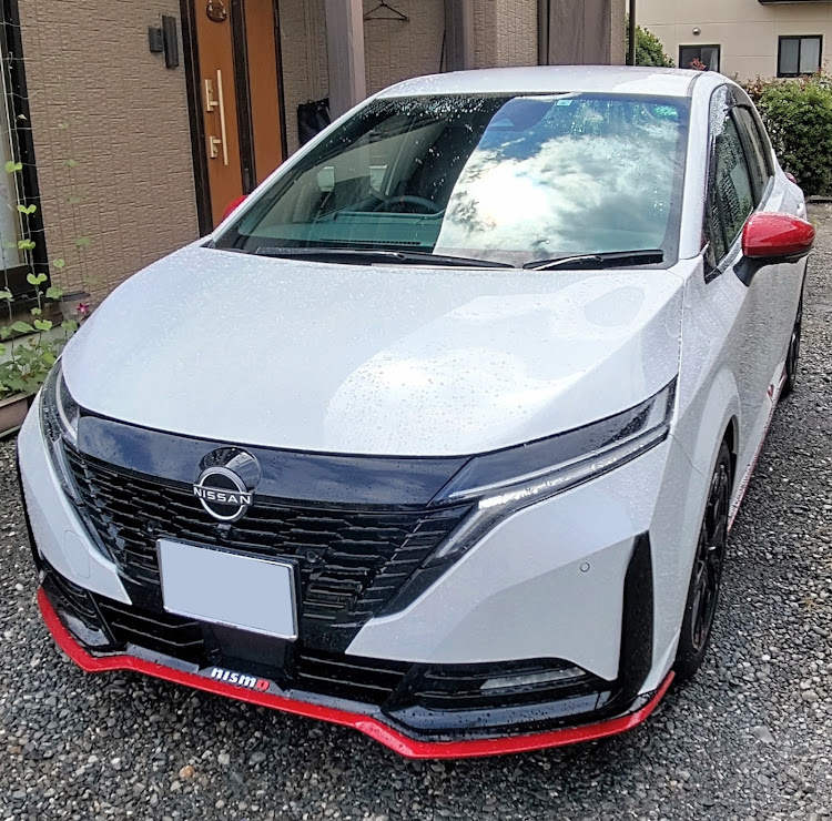 ノート オーラのずぶ濡れの愛車・梅雨入り・夕焼けと愛車に関するカスタム事例の投稿画像4枚目