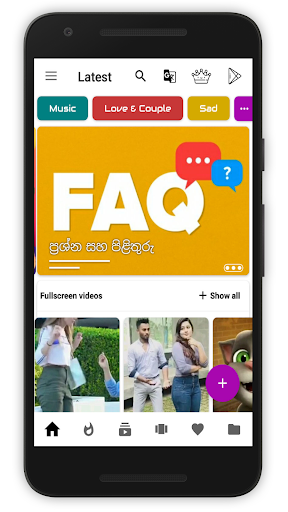 Sinhala Video Status - Video Story Earning App