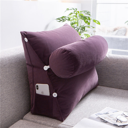Title 4, Removable and Washable Triangle Cushion, Large ...
