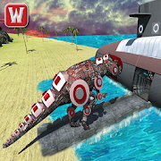 Robot Dinosaur Transform Future Underwater Game 1.2 Icon