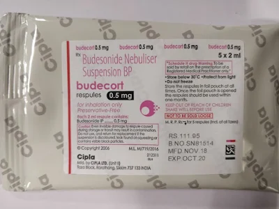 Budecort Respules 0.5mg 2ml