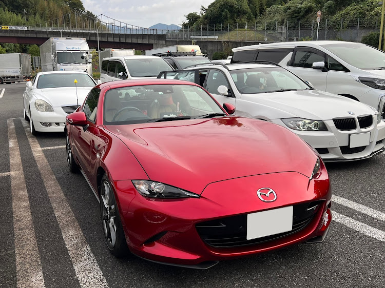 ロードスターRFの富士山五合目ツーリングwithもちやオフ会・松ちゃんさん主催・オープンカー最高！・富士山に関するカスタム事例の投稿画像2枚目