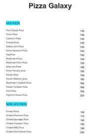 Pizza Galaxy menu 2