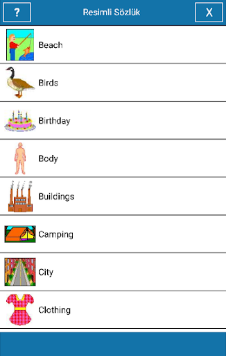 Resimli Sesli Sözlük