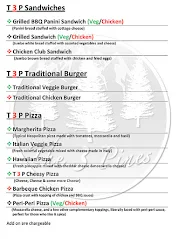 The 3 Pines Cafe menu 4