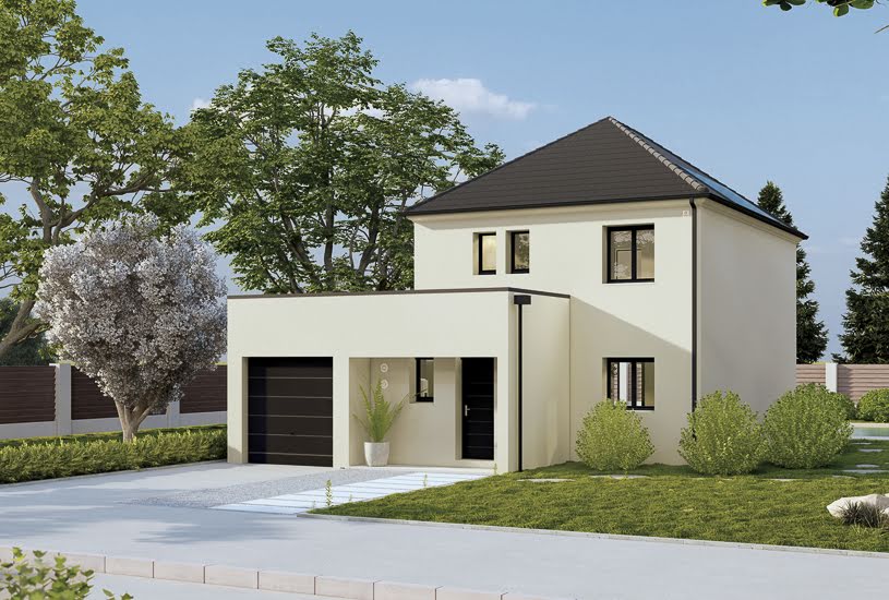  Vente Terrain + Maison - Terrain : 375m² - Maison : 115m² à Vigneux-de-Bretagne (44360) 