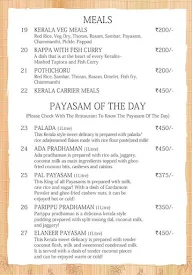 Maveli Restaurant menu 6