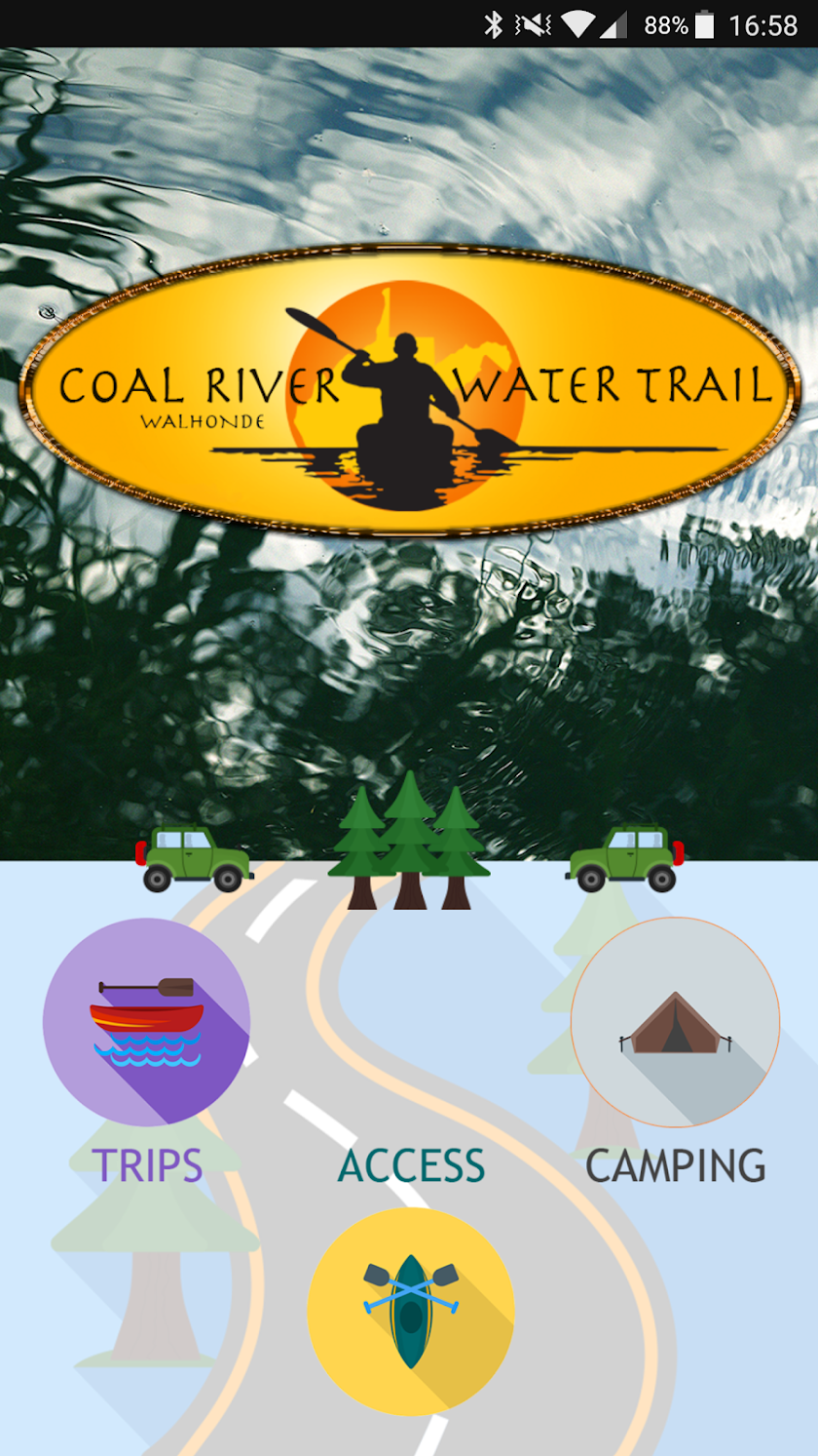 Coal River Water Trail Screen 1