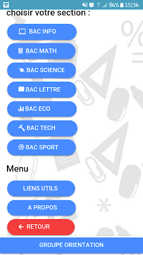 Score BAC 2018