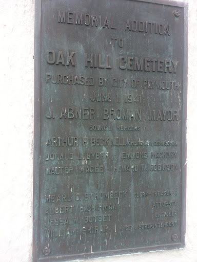 Oak Hill Cemetery