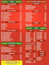 Hot & Spicy Chinese Corner menu 1