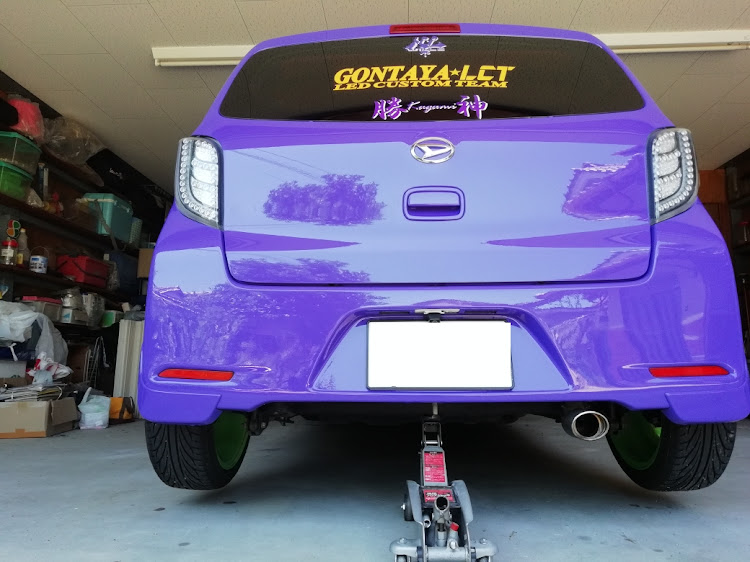 ミライースの洗車・LCTに関するカスタム事例の投稿画像1枚目