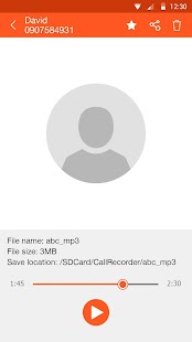 Call recorder Screenshot