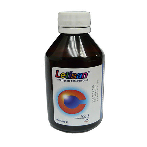 //Letisan 100Mmg/ml 90 ml solución oral Acido Ascorbico Vit C Genven  