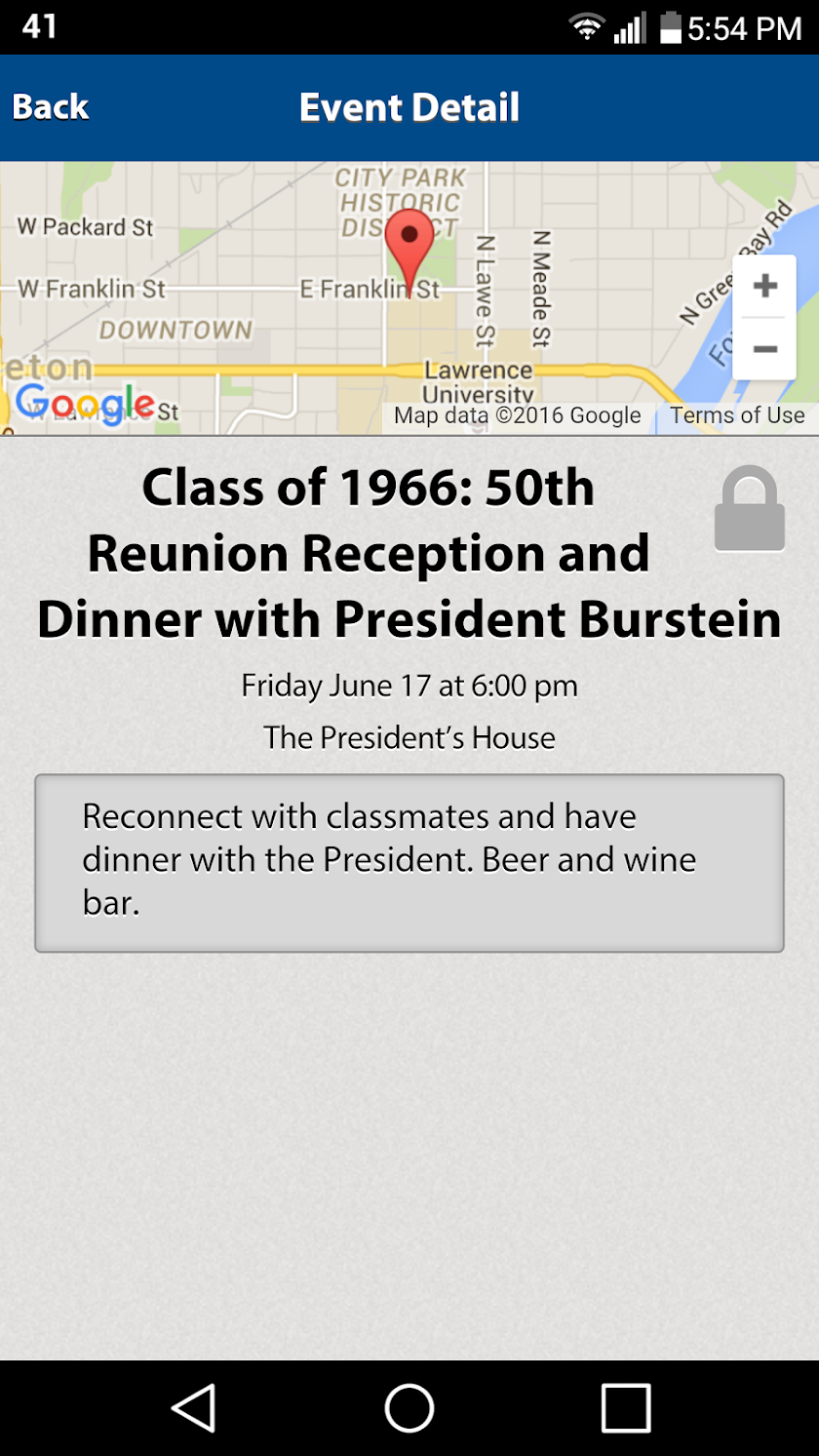 Lawrence Reunion Screen 3