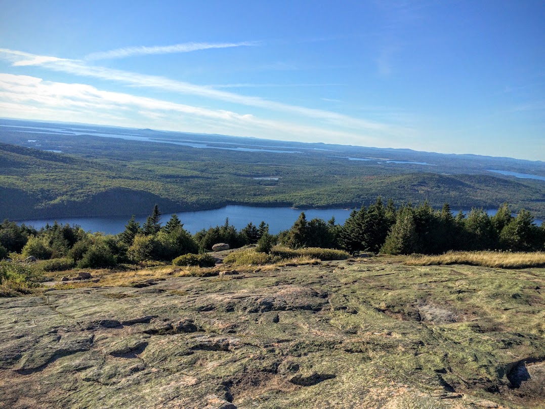 Looking northwest form Cadillac.